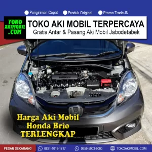 Harga Aki Honda Brio Murah Terlengkap Tahun Ini