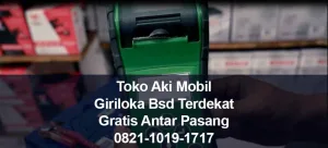 Toko Aki Mobil Giriloka Bsd Terdekat Gratis Antar Pasang